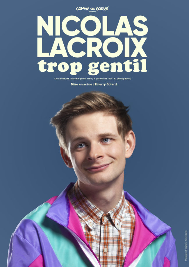 Nicolas Lacroix affiche spectacle